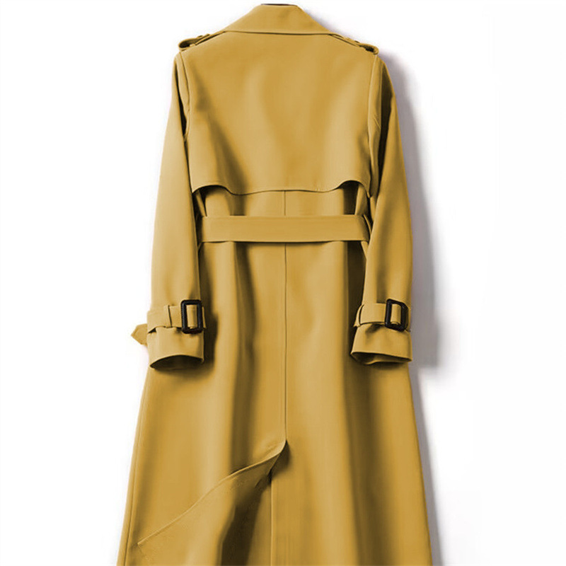 British-style Over-the-knee Coat Over-the-knee Outerwear - Image 3