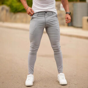 Mens Fitness Stretch Tapered Pants