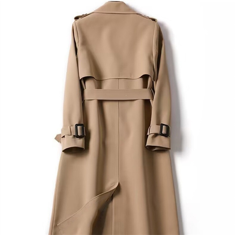 British-style Over-the-knee Coat Over-the-knee Outerwear - Image 2