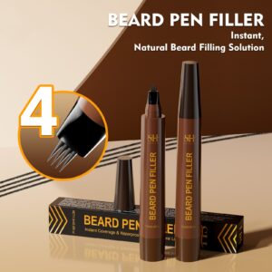 Men's Beard Eyebrow Hairline Headline Filler Sweatproof And Waterproof Natural Not Easy To Fade